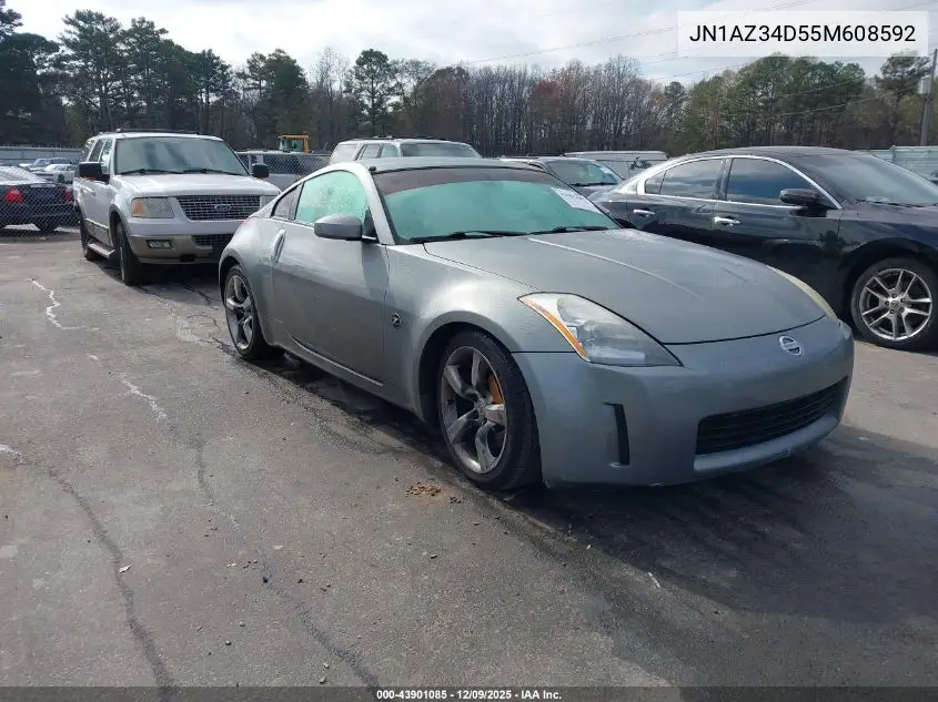 JN1AZ34D55M608592 2005 Nissan 350Z Anniversary Edition