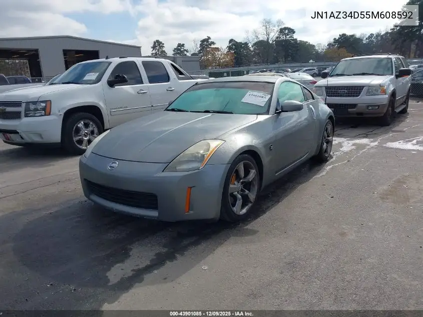 JN1AZ34D55M608592 2005 Nissan 350Z Anniversary Edition