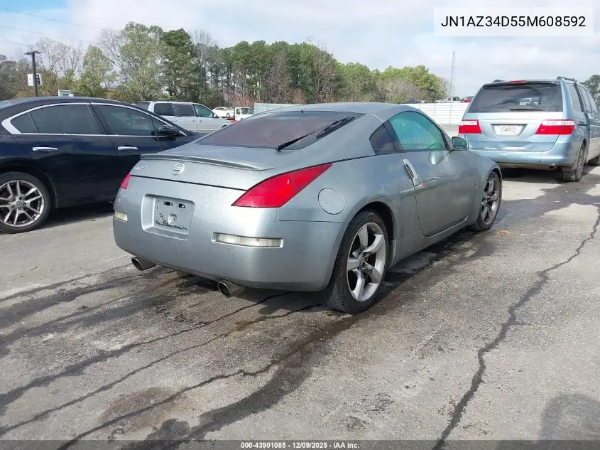 JN1AZ34D55M608592 2005 Nissan 350Z Anniversary Edition