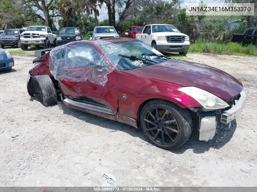 JN1AZ34E16M353370 2006 Nissan 350Z Touring