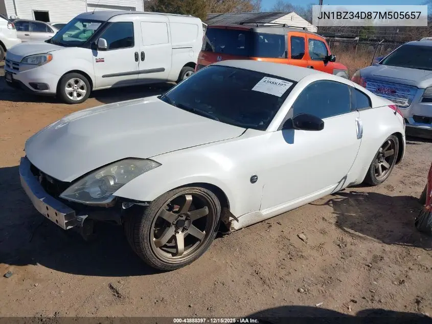 JN1BZ34D87M505657 2007 Nissan 350Z