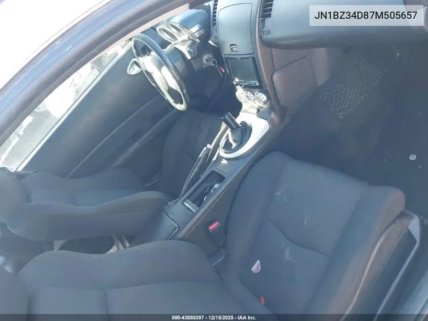 JN1BZ34D87M505657 2007 Nissan 350Z