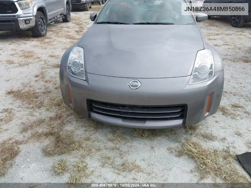 JN1BZ36A48M850866 2008 Nissan 350Z Roadster