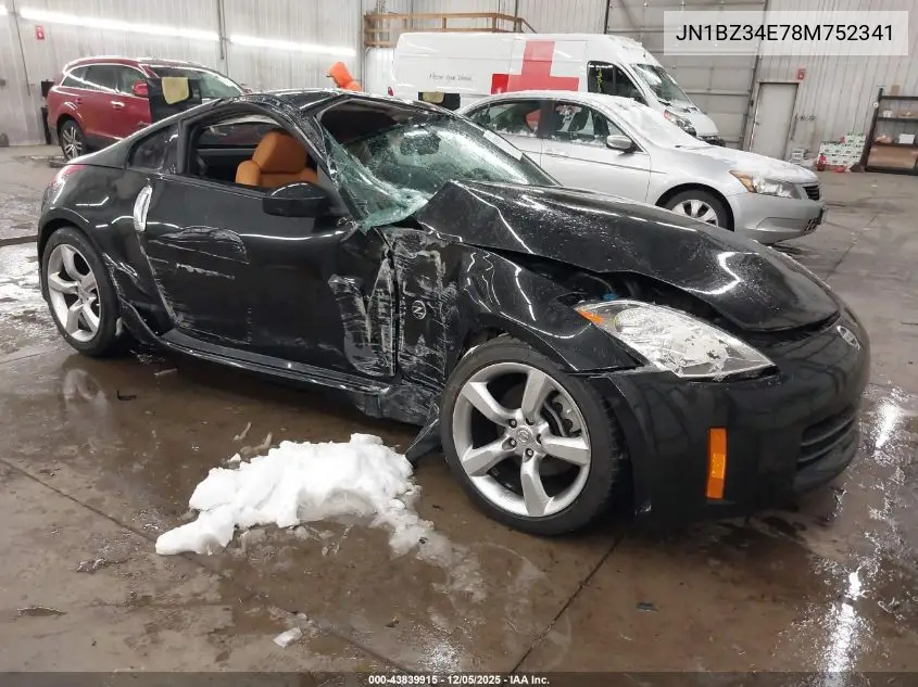 JN1BZ34E78M752341 2008 Nissan 350Z Touring