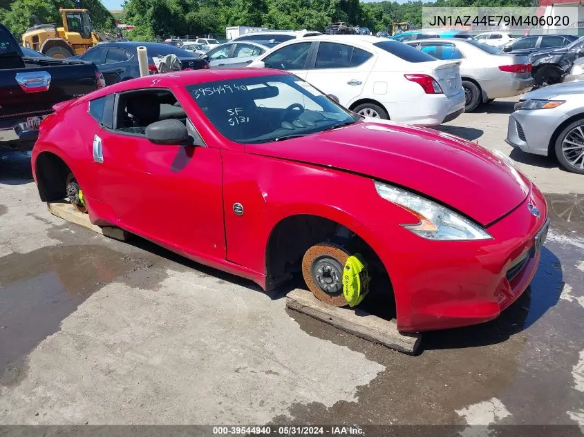 2009 Nissan 370Z Touring VIN: JN1AZ44E79M406020 Lot: 39544940