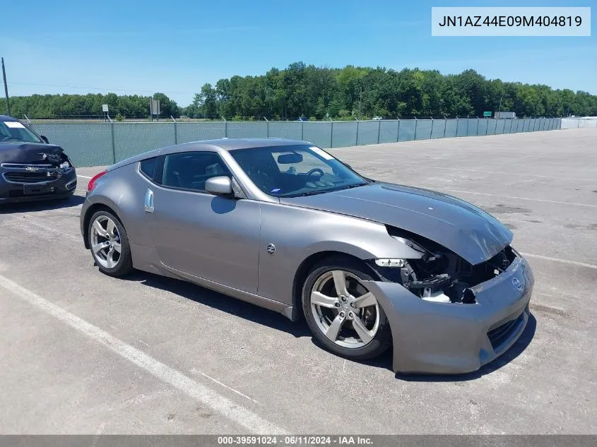 2009 Nissan 370Z Touring VIN: JN1AZ44E09M404819 Lot: 39591024