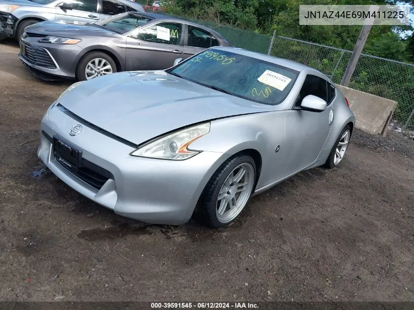 2009 Nissan 370Z VIN: JN1AZ44E69M411225 Lot: 39591545