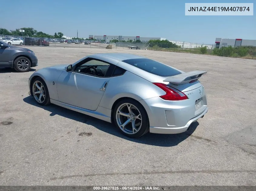 2009 Nissan 370Z Nismo VIN: JN1AZ44E19M407874 Lot: 39627525