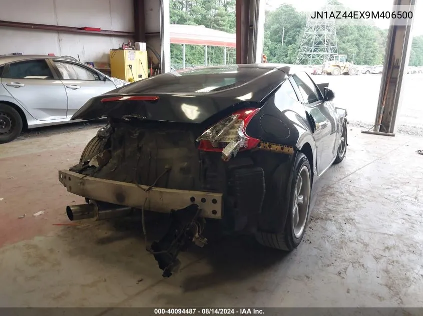 2009 Nissan 370Z VIN: JN1AZ44EX9M406500 Lot: 40094487