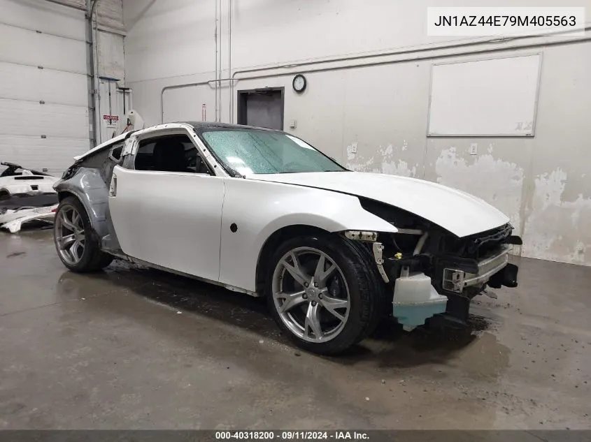 2009 Nissan 370Z VIN: JN1AZ44E79M405563 Lot: 40318200