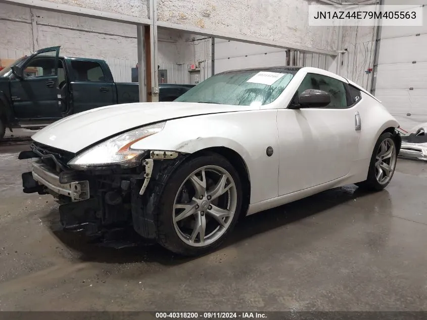 2009 Nissan 370Z VIN: JN1AZ44E79M405563 Lot: 40318200