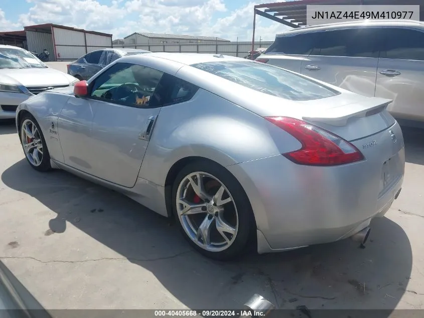 2009 Nissan 370Z Touring VIN: JN1AZ44E49M410977 Lot: 40405668