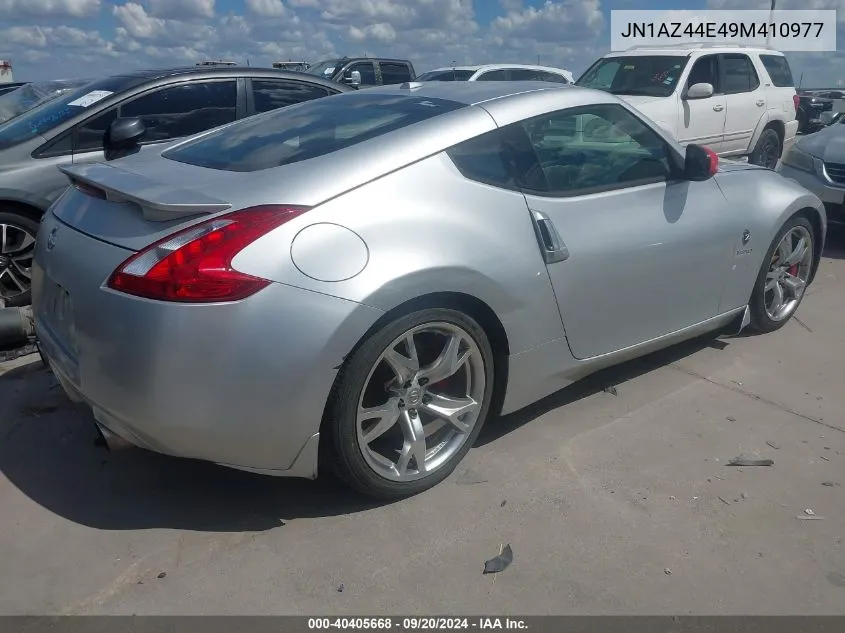 2009 Nissan 370Z Touring VIN: JN1AZ44E49M410977 Lot: 40405668