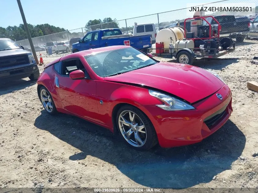 2010 Nissan 370Z Touring VIN: JN1AZ4EH8AM503501 Lot: 39539626