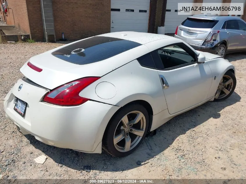 2010 Nissan 370Z Touring VIN: JN1AZ4EH6AM506798 Lot: 39627023