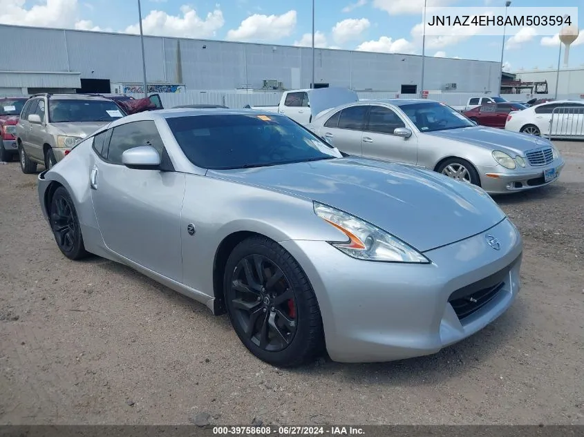 2010 Nissan 370Z Touring VIN: JN1AZ4EH8AM503594 Lot: 39758608