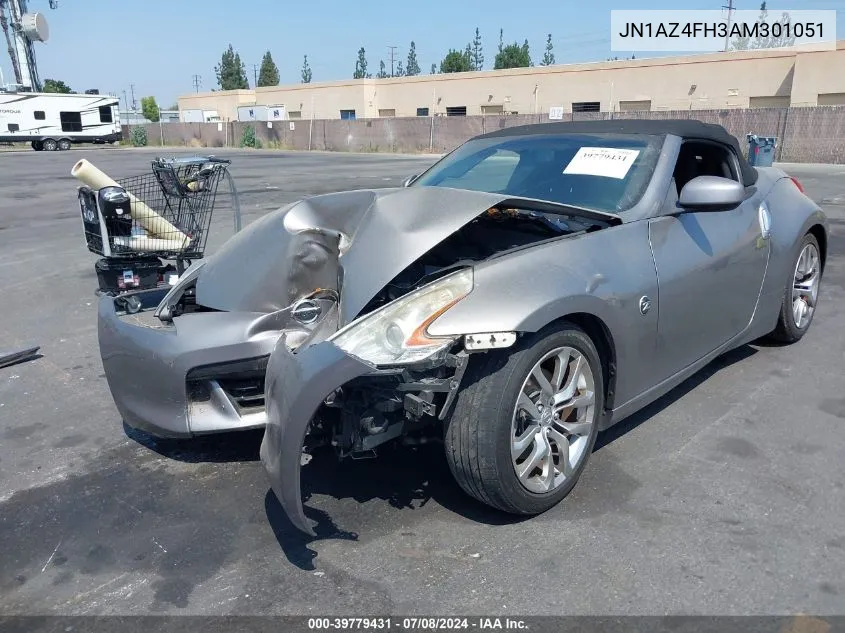 2010 Nissan 370Z VIN: JN1AZ4FH3AM301051 Lot: 39779431