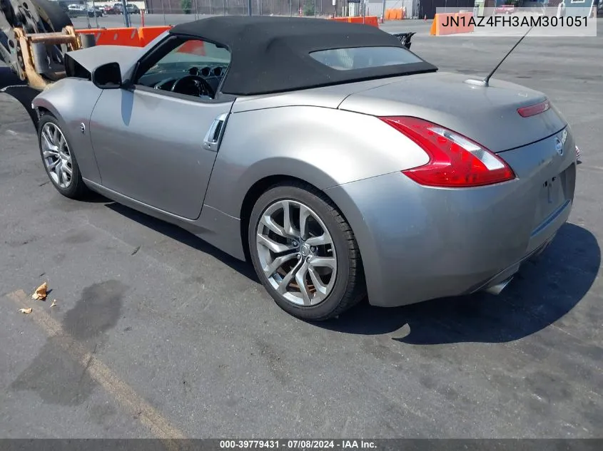 2010 Nissan 370Z VIN: JN1AZ4FH3AM301051 Lot: 39779431