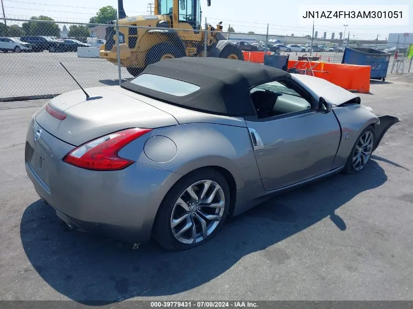 2010 Nissan 370Z VIN: JN1AZ4FH3AM301051 Lot: 39779431