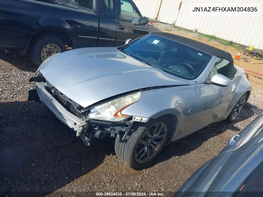 2010 Nissan 370Z Touring VIN: JN1AZ4FHXAM304836 Lot: 39824535