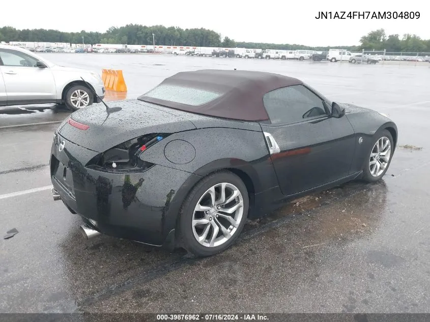 2010 Nissan 370Z Touring VIN: JN1AZ4FH7AM304809 Lot: 39876962