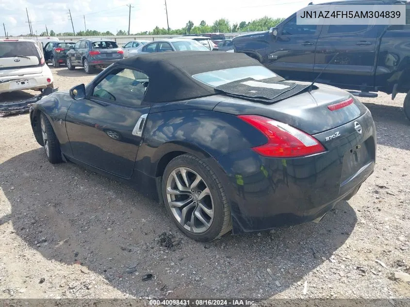 JN1AZ4FH5AM304839 2010 Nissan 370Z