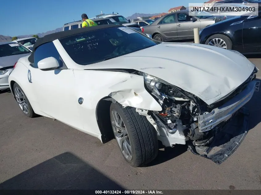 2010 Nissan 370Z Touring VIN: JN1AZ4FHXAM304903 Lot: 40132424