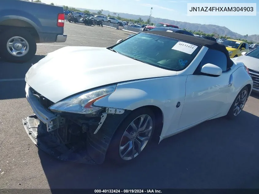 2010 Nissan 370Z Touring VIN: JN1AZ4FHXAM304903 Lot: 40132424