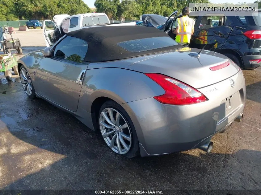 2010 Nissan 370Z VIN: JN1AZ4FH6AM304204 Lot: 40162355