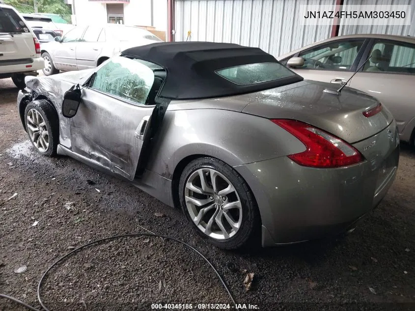 2010 Nissan 370Z Touring VIN: JN1AZ4FH5AM303450 Lot: 40345185