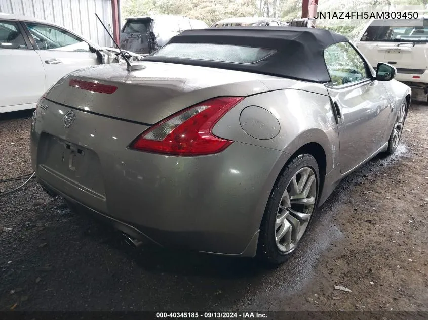 2010 Nissan 370Z Touring VIN: JN1AZ4FH5AM303450 Lot: 40345185