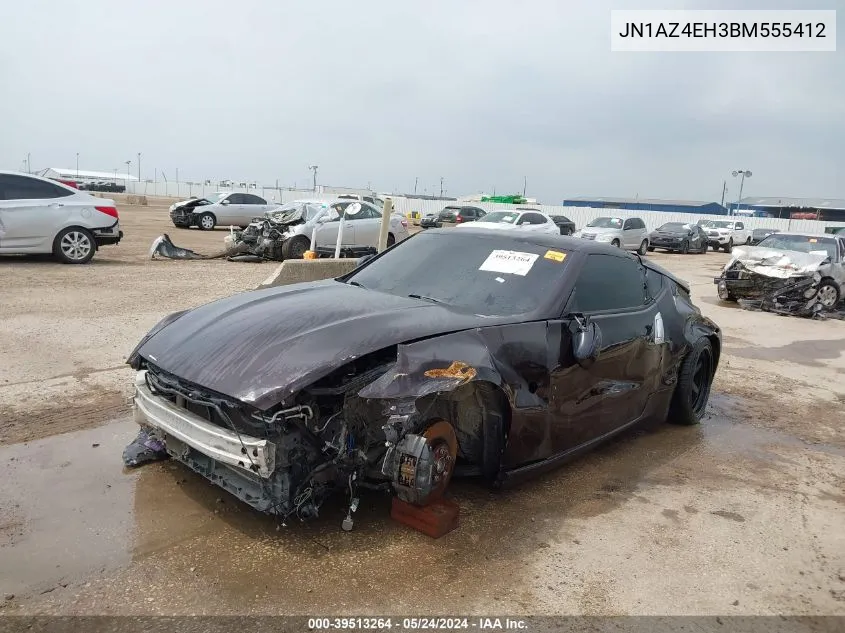 JN1AZ4EH3BM555412 2011 Nissan 370Z Touring