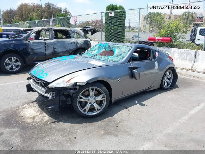 JN1AZ4EH3BM553532 2011 Nissan 370Z Touring