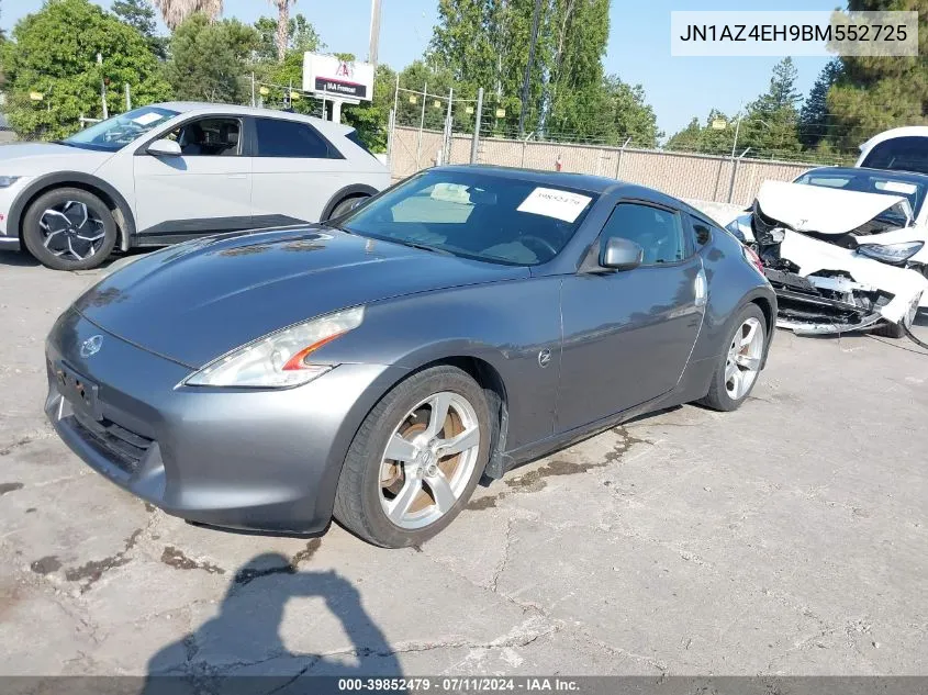 JN1AZ4EH9BM552725 2011 Nissan 370Z