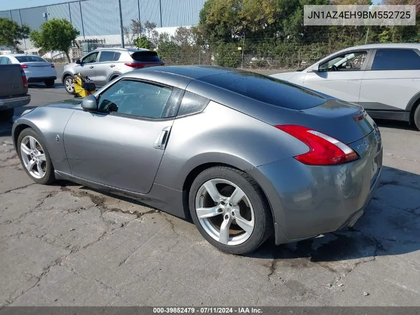 JN1AZ4EH9BM552725 2011 Nissan 370Z