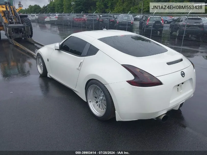 JN1AZ4EH0BM553438 2011 Nissan 370Z