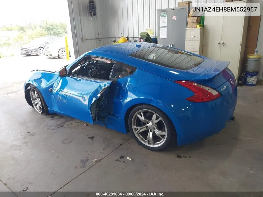 JN1AZ4EH8BM552957 2011 Nissan 370Z Touring