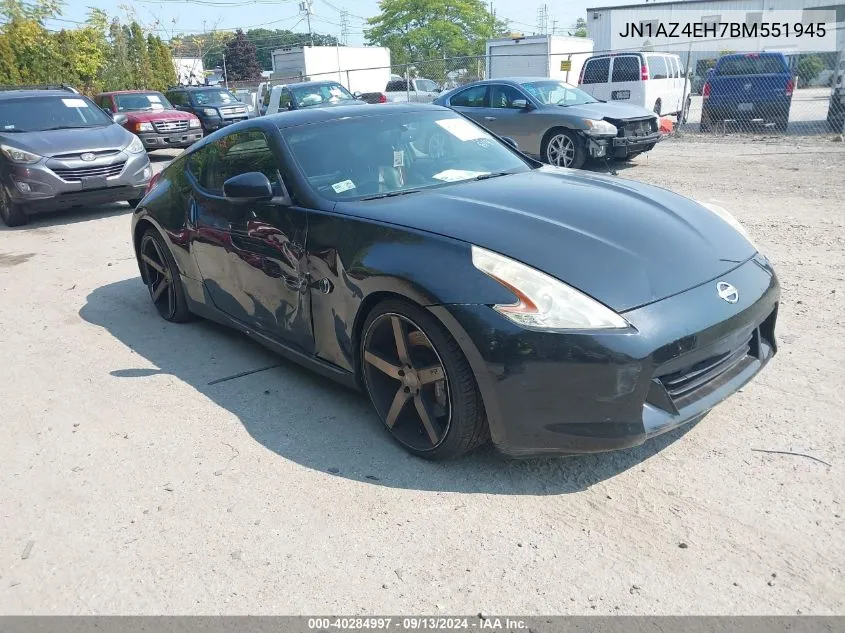 JN1AZ4EH7BM551945 2011 Nissan 370Z Touring