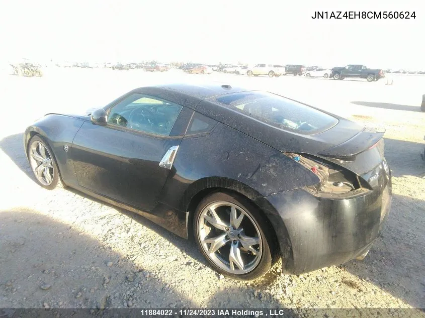 JN1AZ4EH8CM560624 2012 Nissan 370Z Touring/Nismo