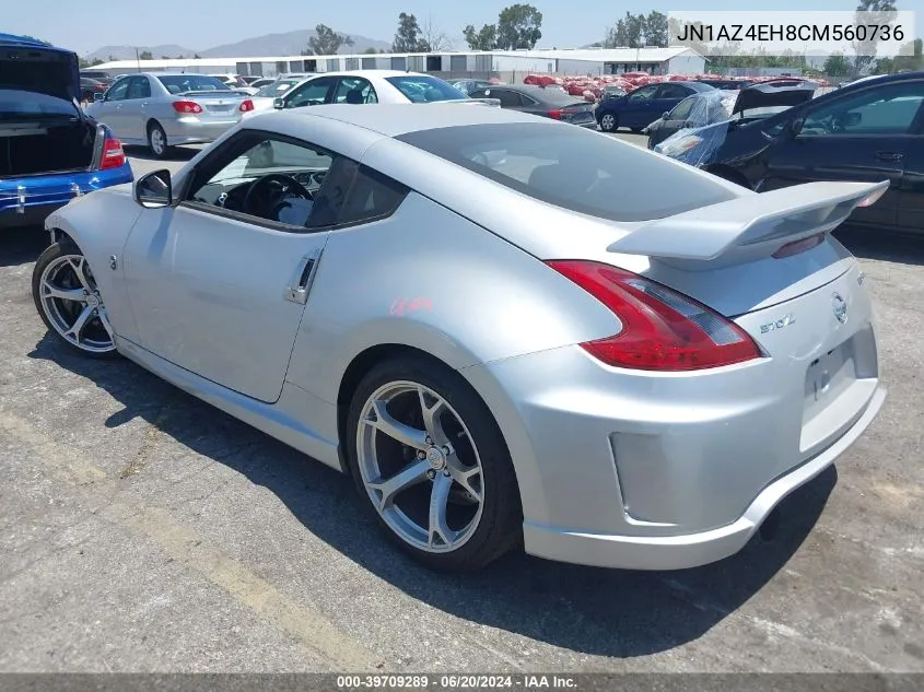 JN1AZ4EH8CM560736 2012 Nissan 370Z Nismo