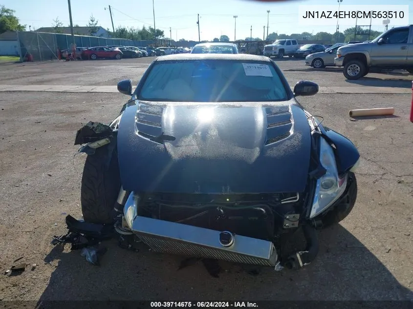 2012 Nissan 370Z Touring VIN: JN1AZ4EH8CM563510 Lot: 39714675