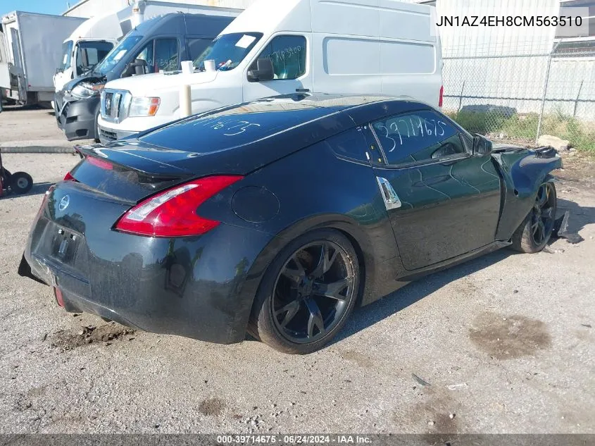 2012 Nissan 370Z Touring VIN: JN1AZ4EH8CM563510 Lot: 39714675