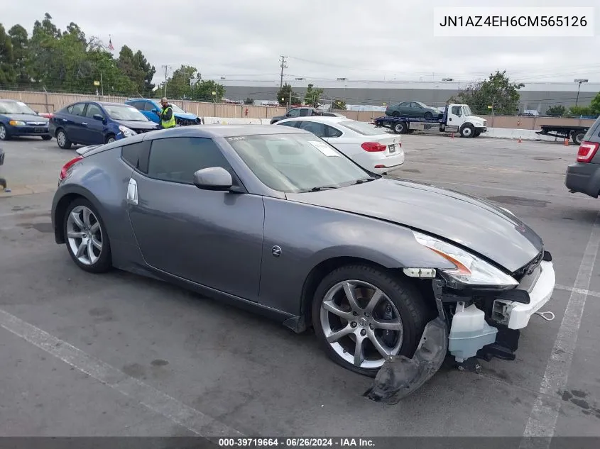 JN1AZ4EH6CM565126 2012 Nissan 370Z Touring/Nismo