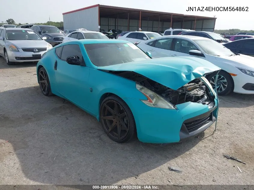 2012 Nissan 370Z VIN: JN1AZ4EH0CM564862 Lot: 39913906