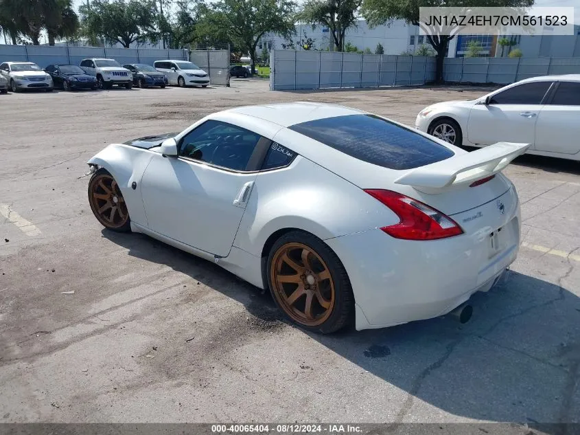 2012 Nissan 370Z Touring/Nismo VIN: JN1AZ4EH7CM561523 Lot: 40065404