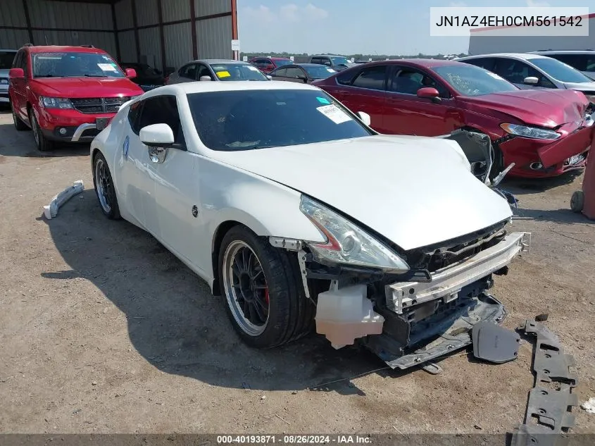 JN1AZ4EH0CM561542 2012 Nissan 370Z