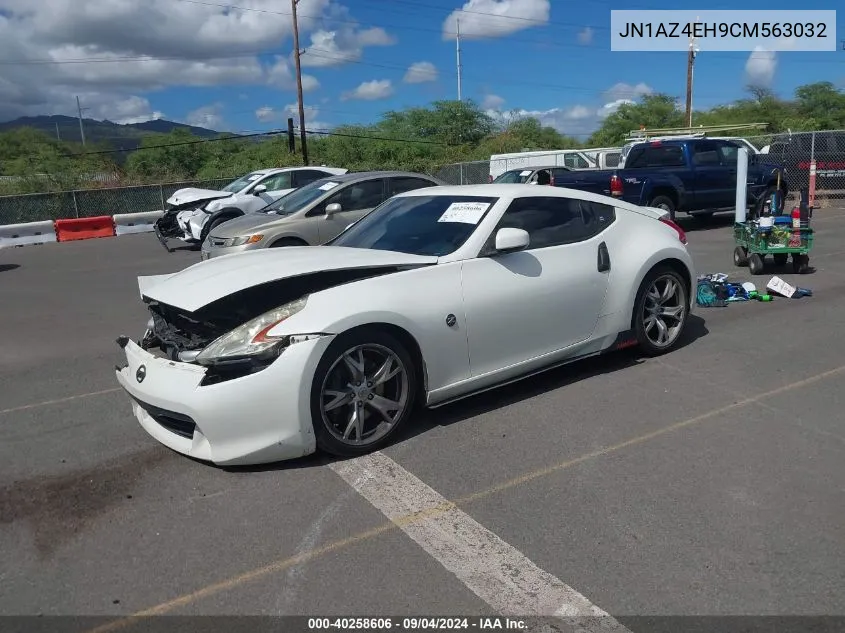 2012 Nissan 370Z VIN: JN1AZ4EH9CM563032 Lot: 40258606