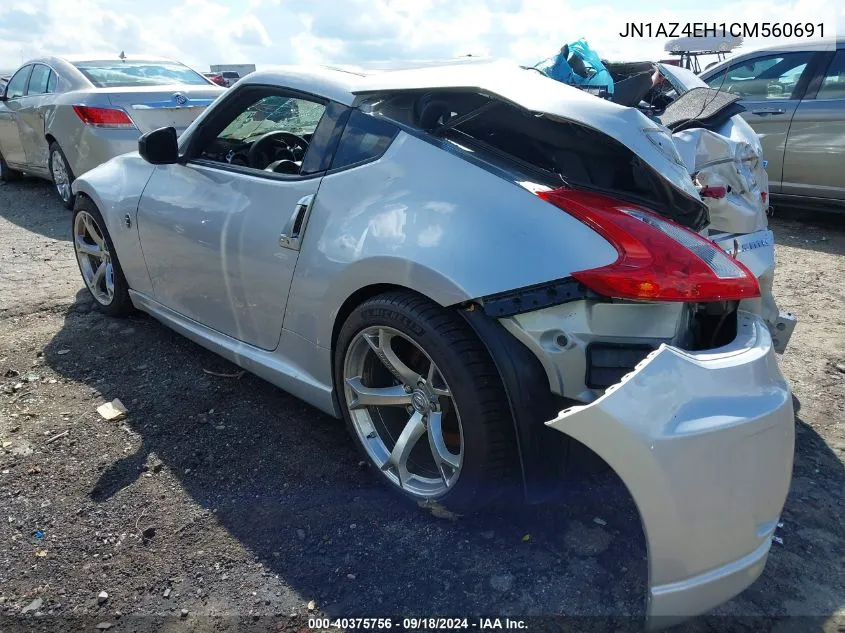 JN1AZ4EH1CM560691 2012 Nissan 370Z Nismo