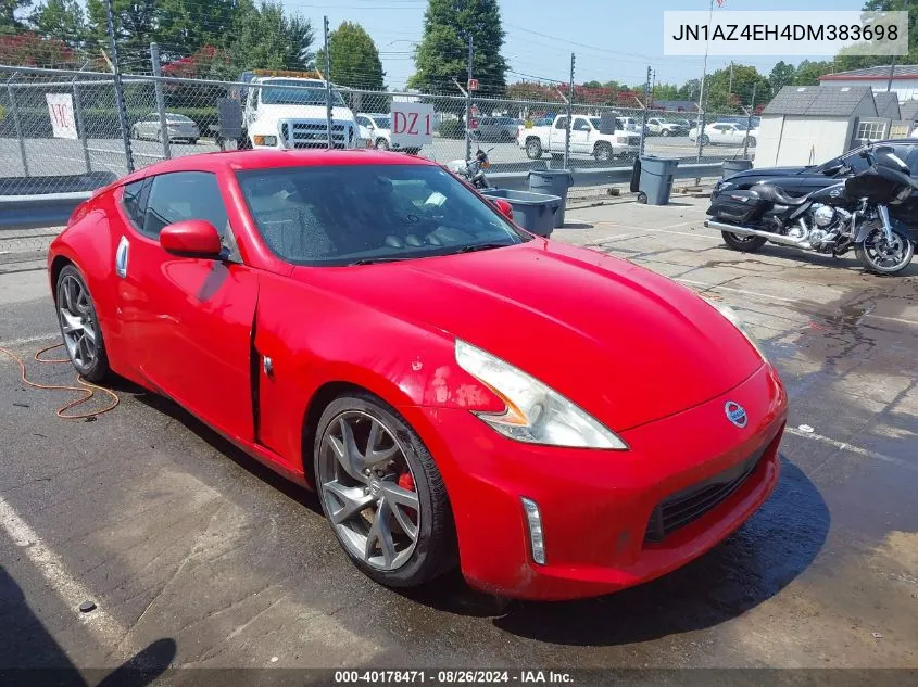 2013 Nissan 370Z VIN: JN1AZ4EH4DM383698 Lot: 40178471