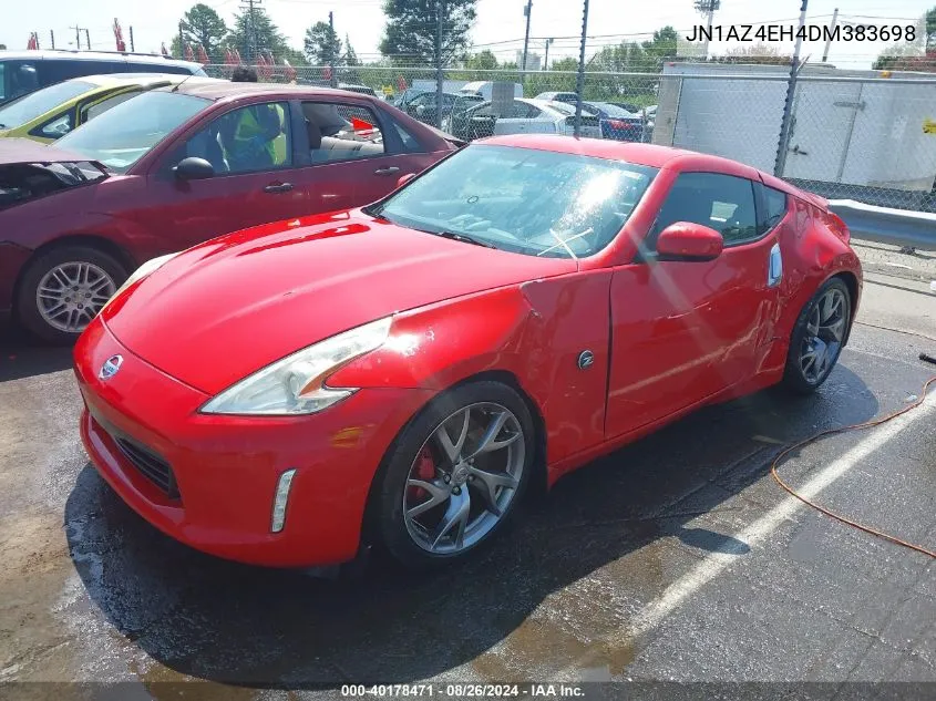 2013 Nissan 370Z VIN: JN1AZ4EH4DM383698 Lot: 40178471